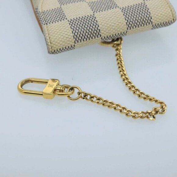 LOUIS VUITTON Damier Azur Etui Telephonne MM Cell Phone Case - Picture 7 of 15